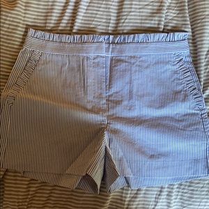 JCrew Pinstripe Shorts